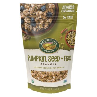 ORGANIC PUMPKIN FLAX GRAN 35 OZ