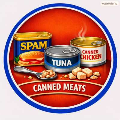 CANNED BEEF/PORK