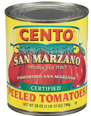 CENTO SAN MARZANO PEELED TOMATOES 28 OZ