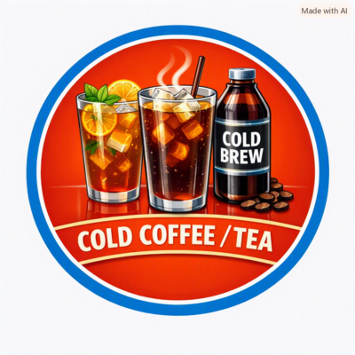 COLD TEAS-COFFEE