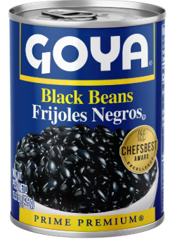 GOYA BLACK BEANS 15.5 OZ
