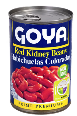 GOYA RED KIDNEY BEANS  15.5 OZ