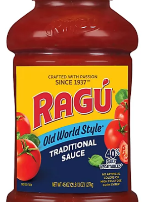 RAGU OLD WORLD STYLE PASTA SAUCE 45 OZ