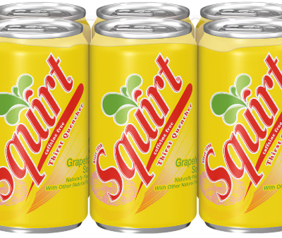 SQUIRT  6 - 12 oz cans