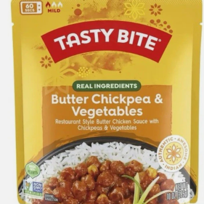 TASTY BITE BUTTER CHICKPEA & VEG 10 OZ