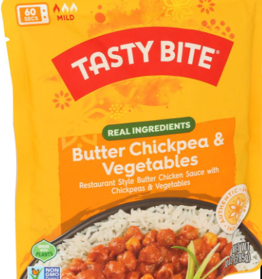 TASTY BITE BUTTER CHICKPEA + VEG
